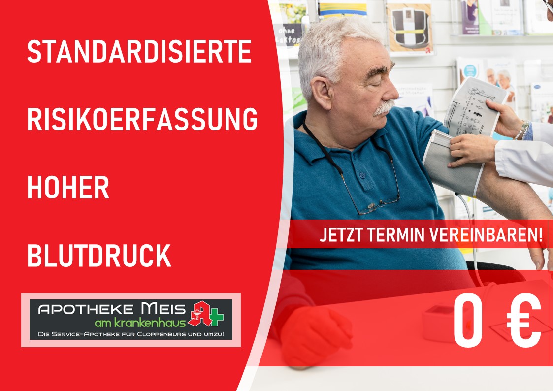 Risikoerfassung hoher Blutdruck