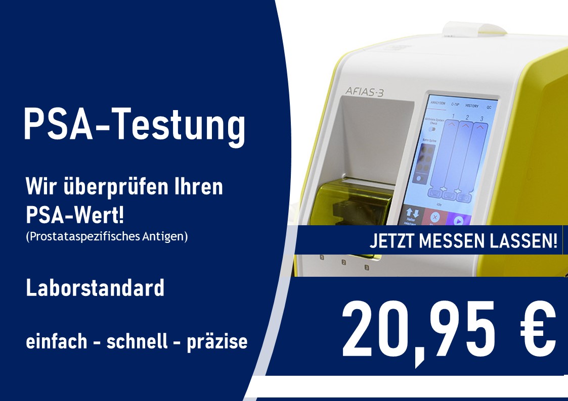 PSA - Messung (Prostataspezifisches Antigen)