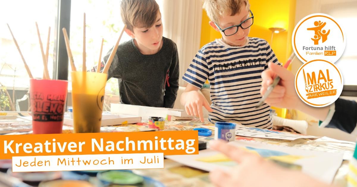 Kreativer Nachmittag für Kinder ab 6 Jahren 