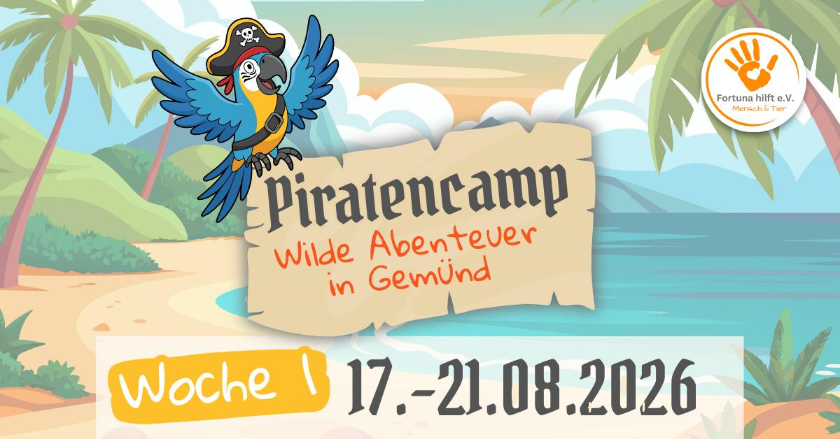 Piraten-Freizeit mit Fabulix Woche 1