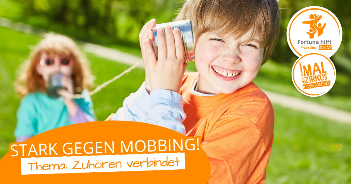 28.05.  Stark gegen Mobbing - Zuhören verbindet 