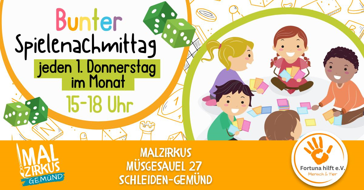 Spielenachmittag 1. Donnerstag im Monat