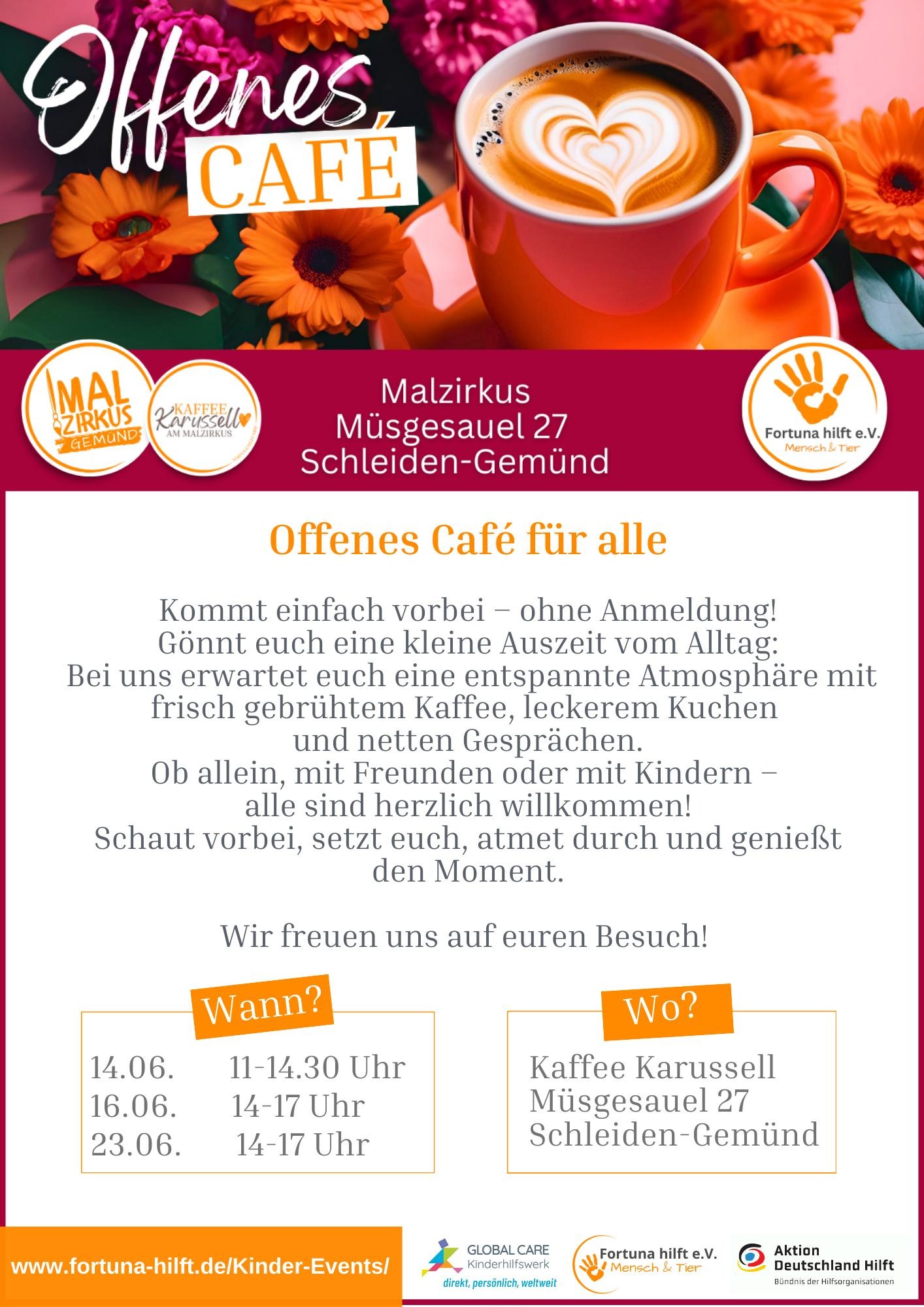 Offenes Café