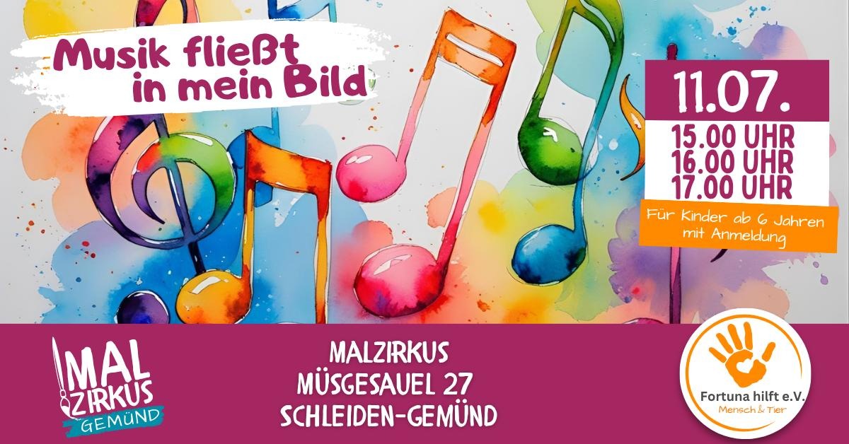 11.07. Musik fließt in mein Bild