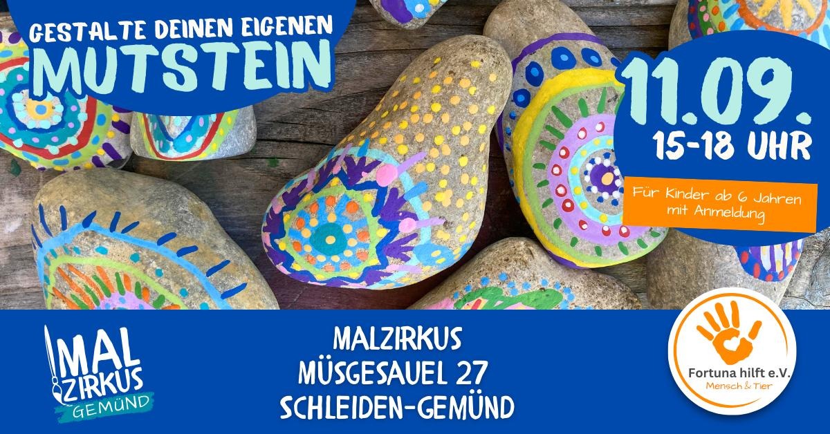 Gestalte deinen eigenen Mut Stein  mit Gaby