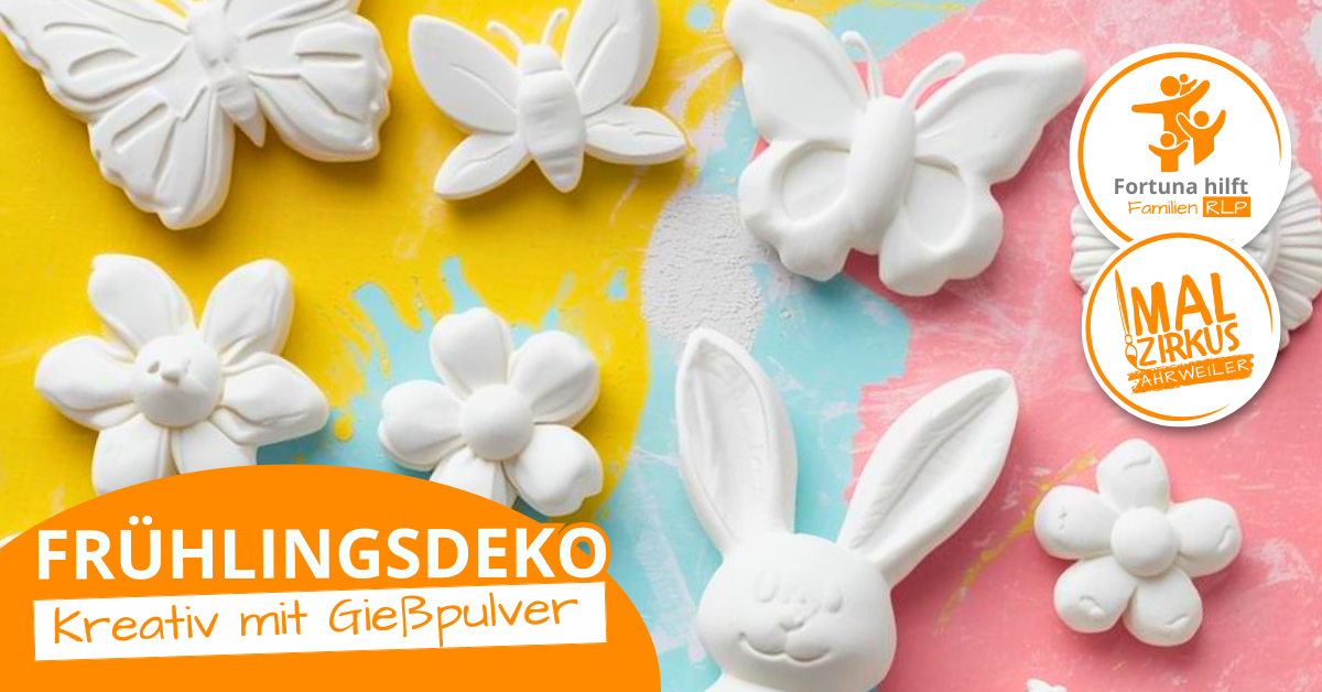 21.03. Frühlingsdeko Gießpulver ab 6 Jahre