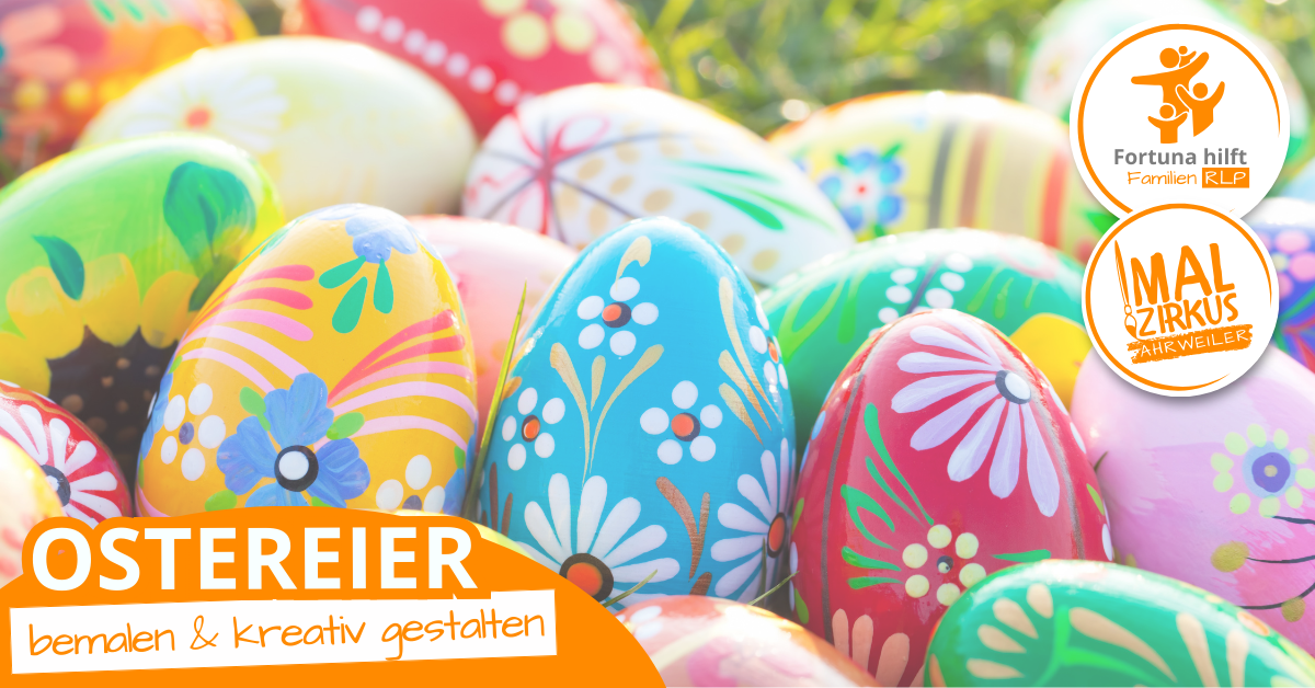 30.03. Ostereier bemalen ab 6 Jahre