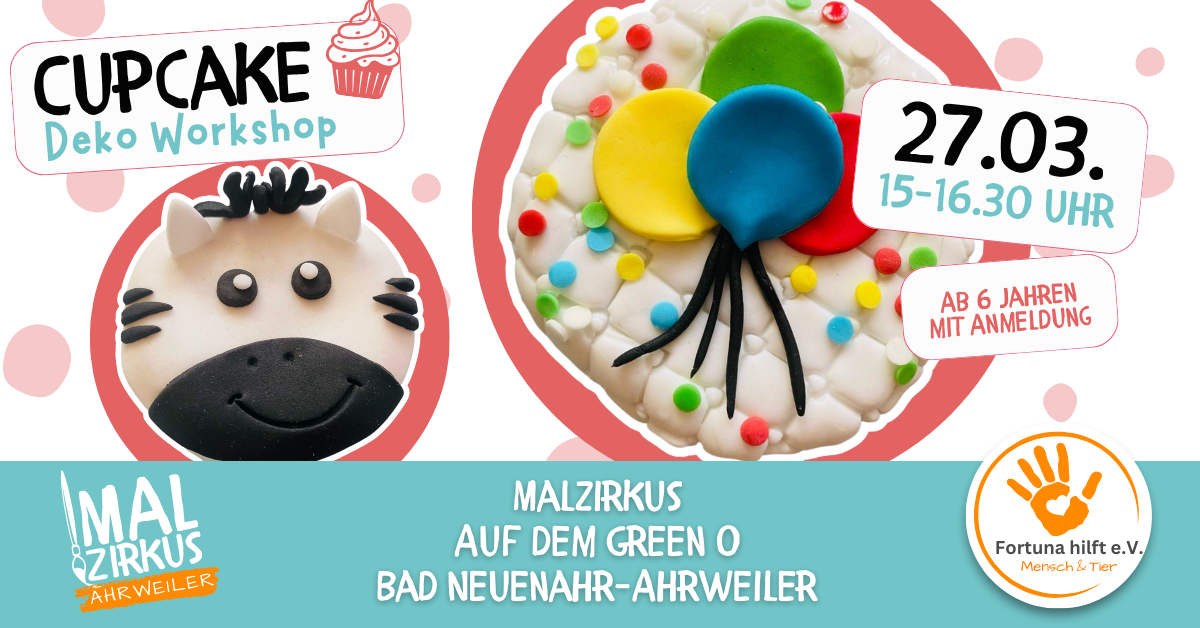 27.03. CupCake Workshop ab 6 Jahre