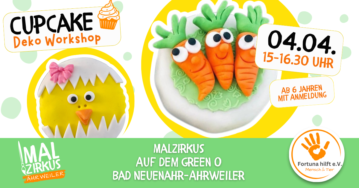 04.04. CupCake Workshop ab 6 Jahre