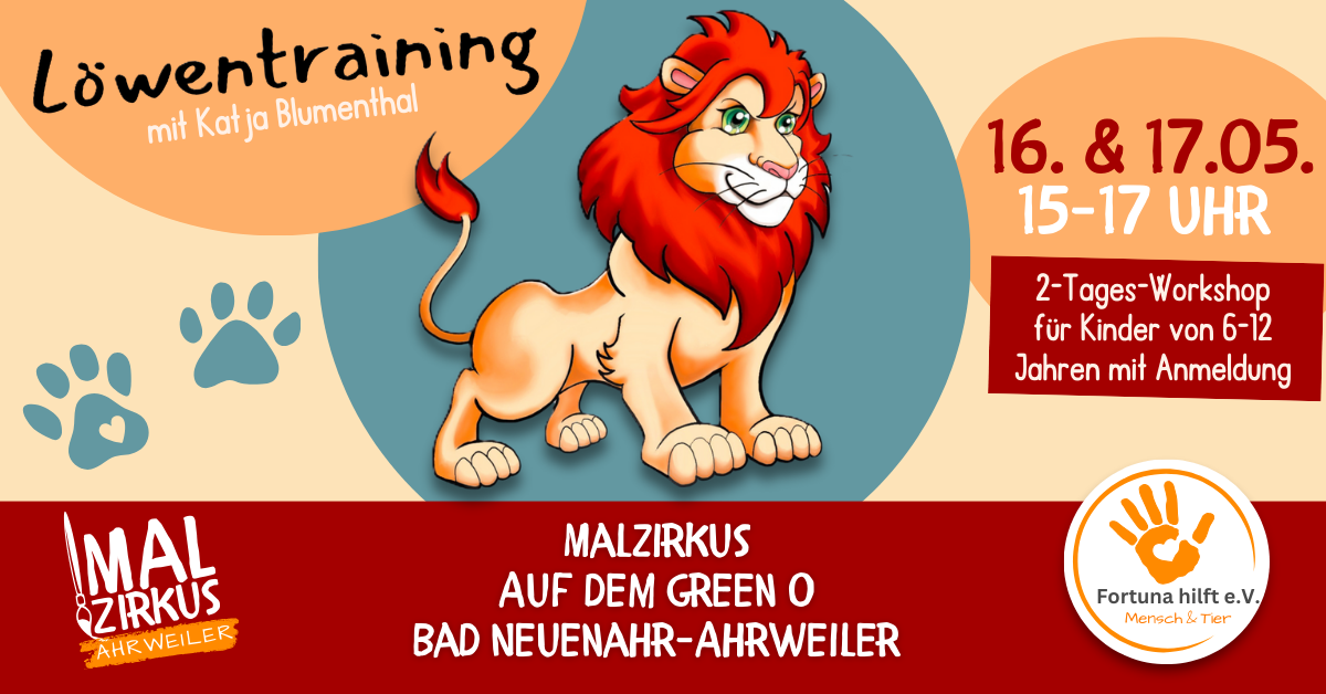16.5 + 17.05 Löwentraining 6-12 Jahre