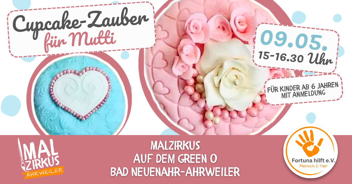 09.05. CupCake Zauber für Mutti (Muttertag) ab 6 Jahre