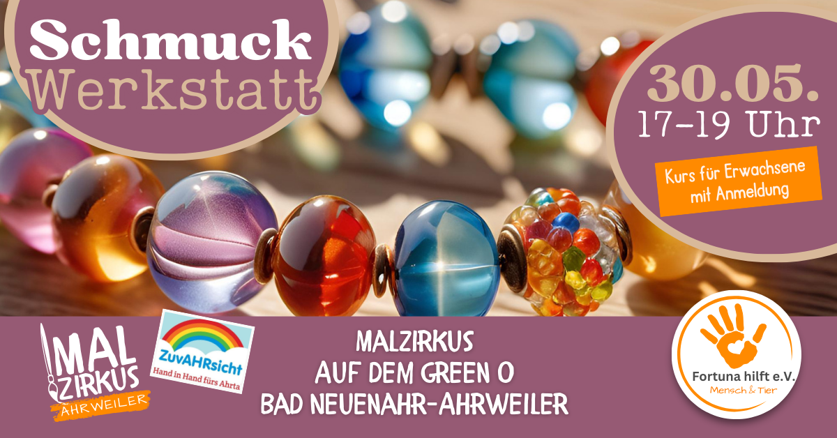 30.05. Schmuckwerkstatt für Erwachsene