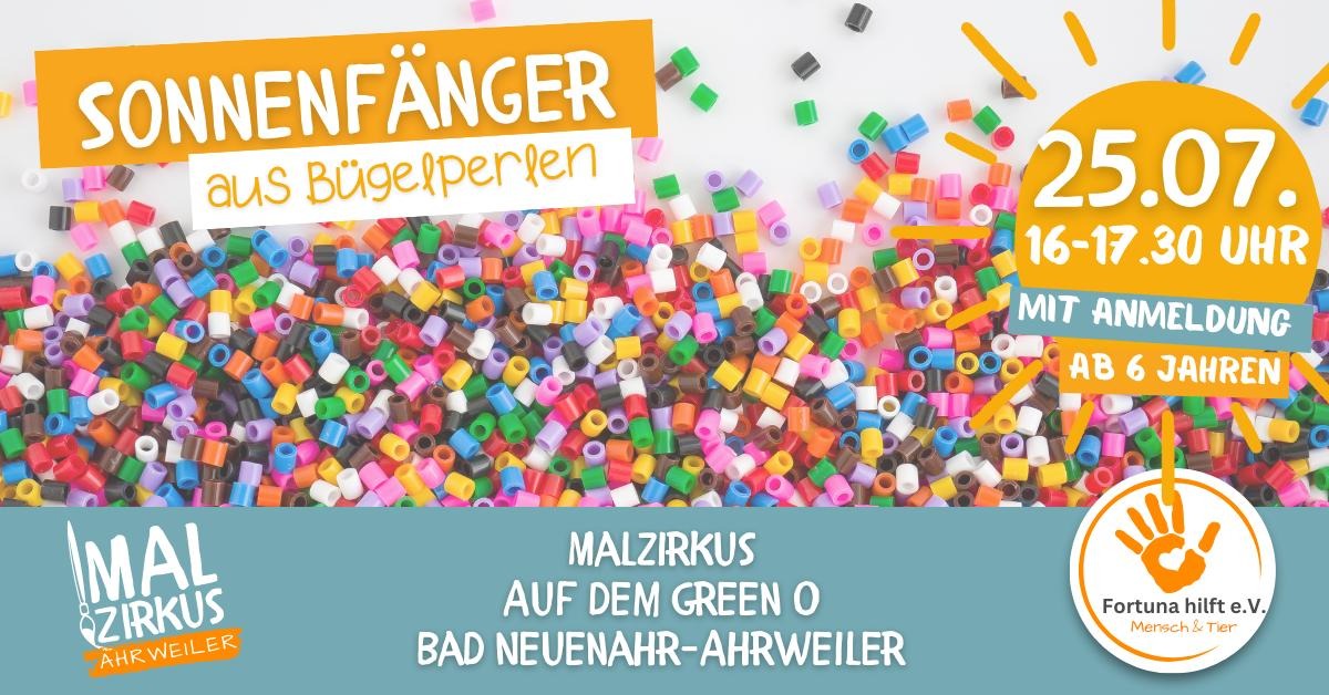 25.07. Sonnenfänger aus Bügelperlen (ab 6 Jahre)