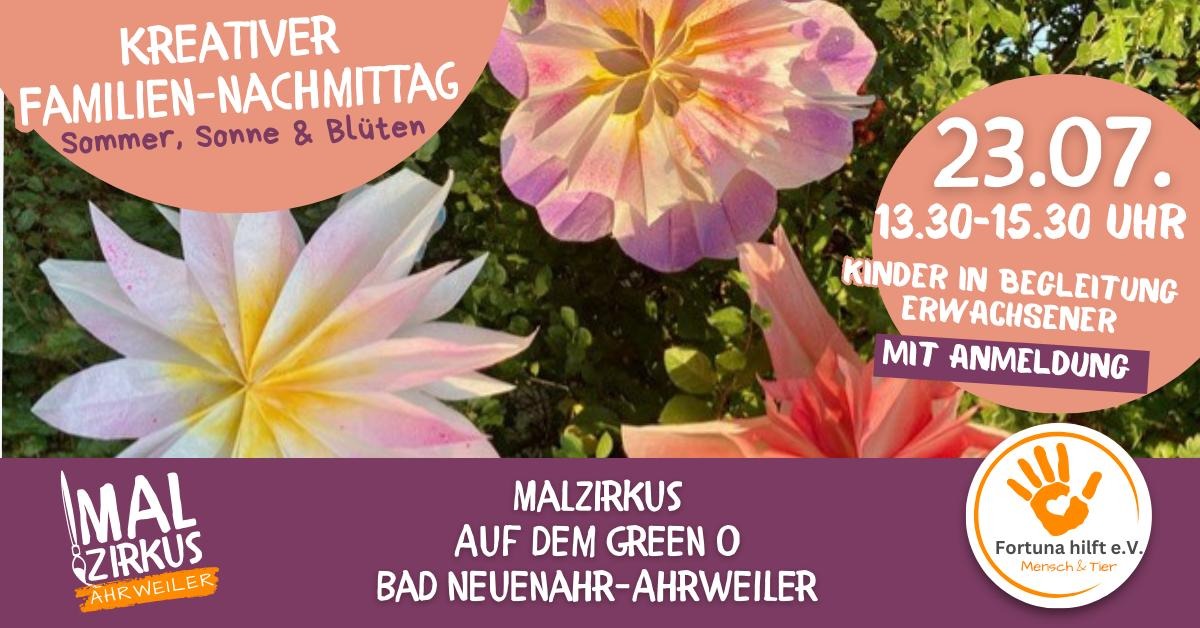 23.07. Kreativer Familien - Nachmittag „Sommer,Sonne und Blüten