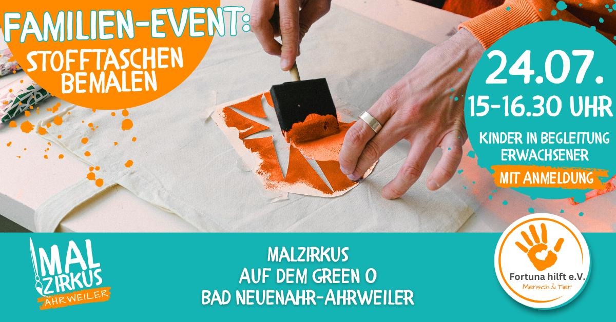24.07. Stofftaschen-Mal-Event für Familien