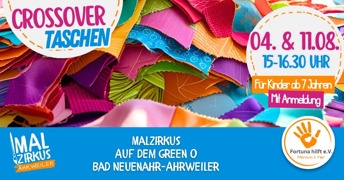 04.+12.08 2-tägiger Kurs Cross-Over-Tasche (ab 7 Jahre)