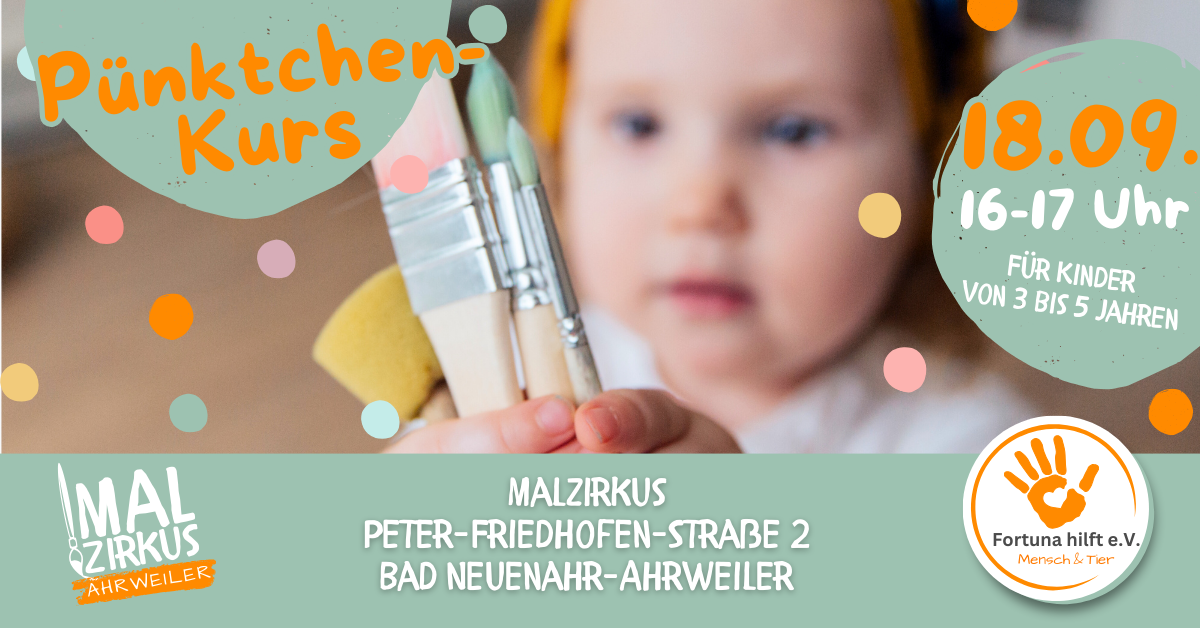 18.09. Pünktchen-Kurs (3-5 Jahre)
