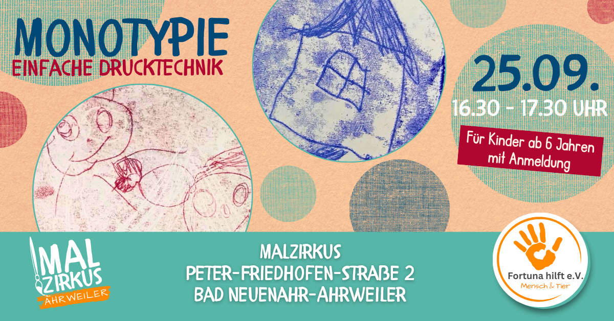 25.09. Monotypie ab 6 Jahre