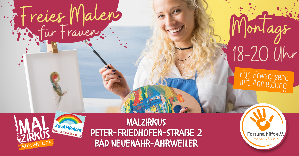 Montags: Freies Malen für Frauen