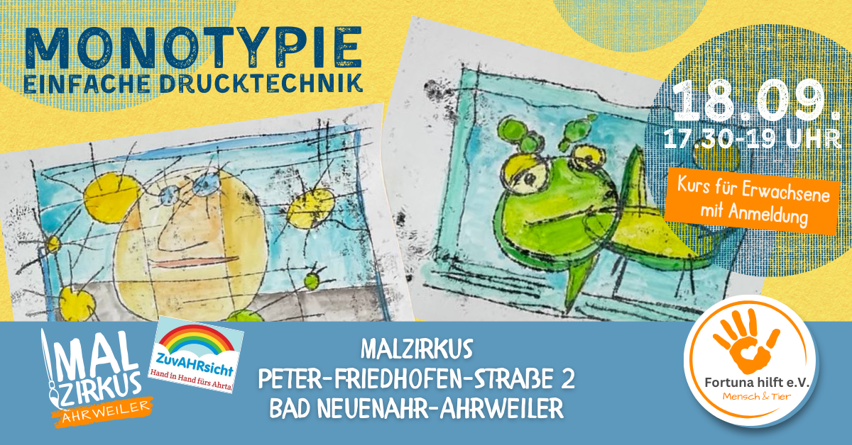 18.09. Monotypie für Erwachsene