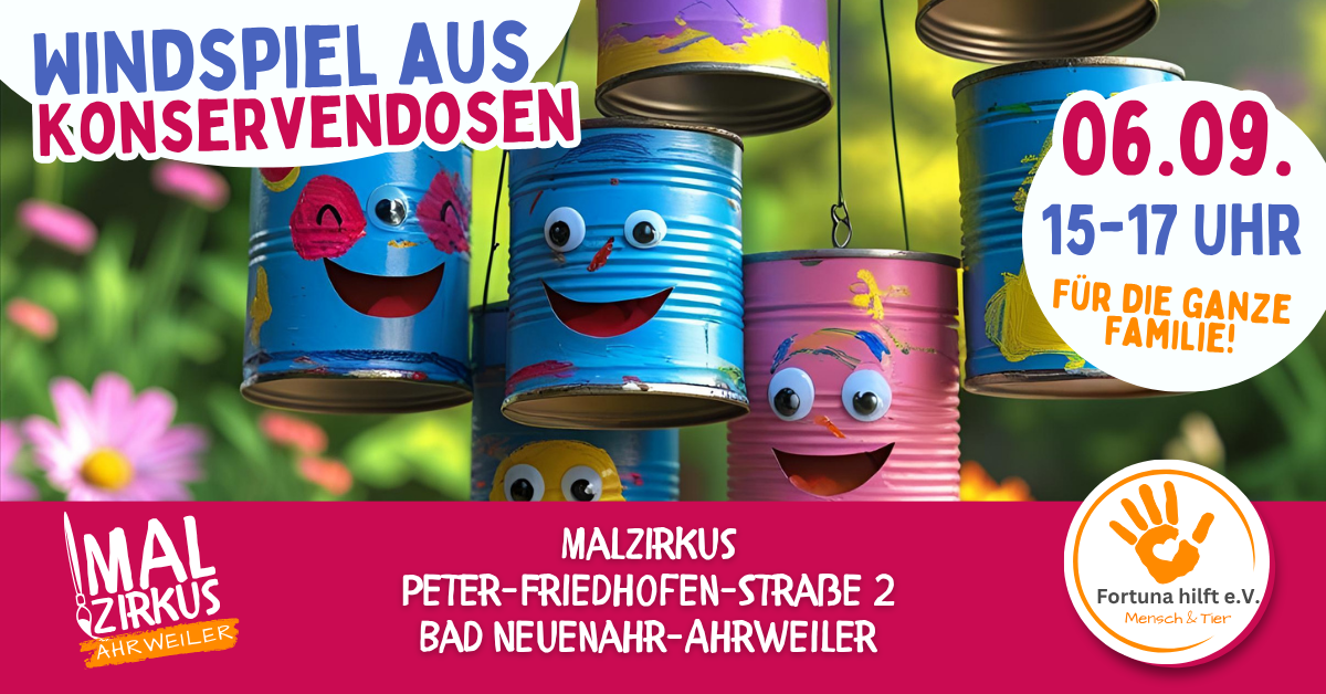06.09 Windspiel mit Konservendosen und Bügelperlen für Familien