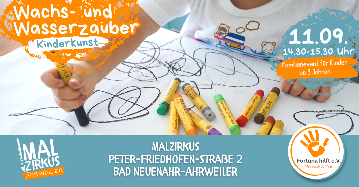 11.09 Wachszauber - Kinderkunst Familienevent (ab 3 Jahre)