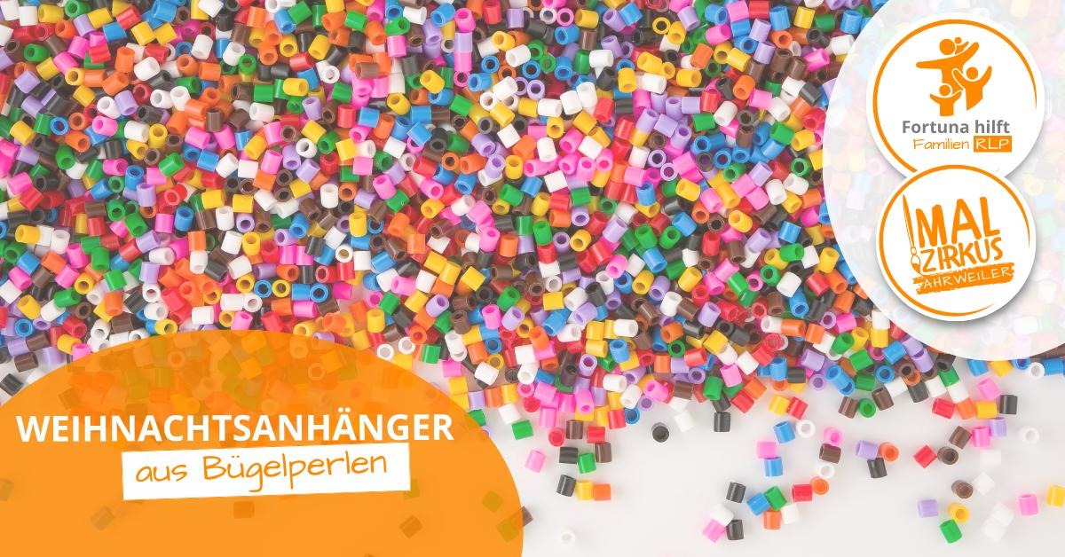 20.11. Weihnachtsanhänger aus Bügelperlen ab 6 Jahre