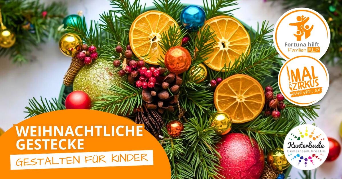 12.12. Weihnachtliches Gesteck ab 5 Jahre