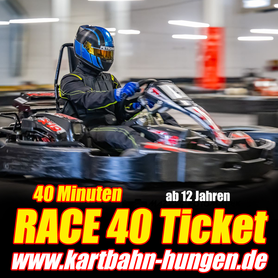 Race 40 Ticket ab 57 Euro