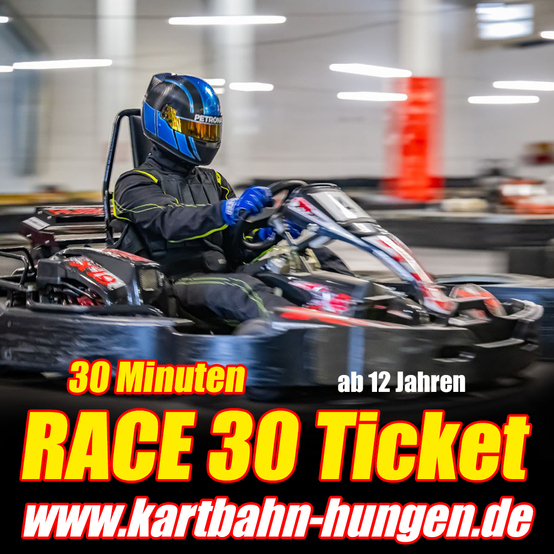 Race 30 Ticket ab 45 Euro