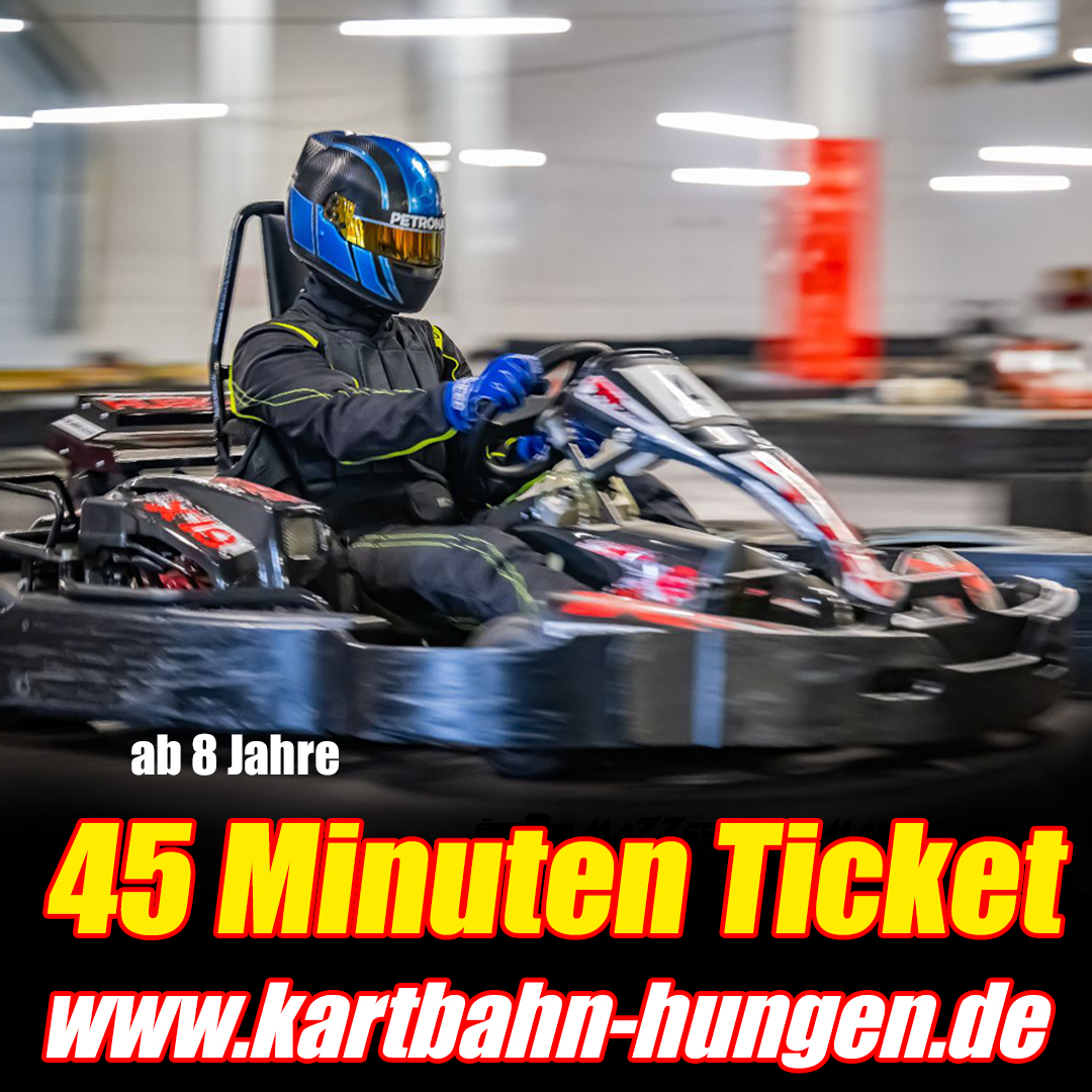 Standard Ticket 45 Minuten für 52 Euro (auch Mo und Di buchbar)