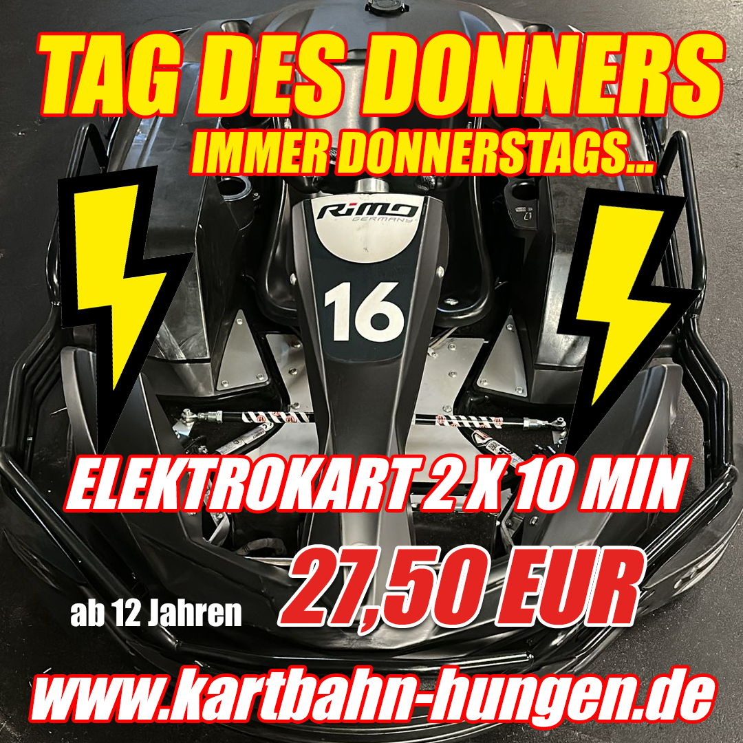 Elektrokart Ticket 20 Minuten